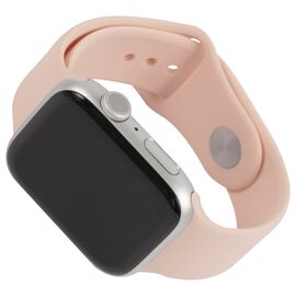  Ремешок силиконовый MB для Apple watch - 38-40 mm (S3/S4/S5 SE/S6), песочный 