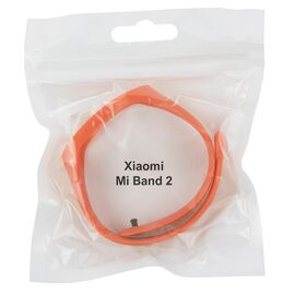  Силиконовый ремешок для Xiaomi Mi Band 2, оранжевый 