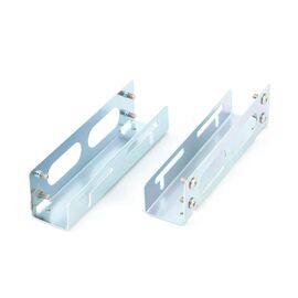  Кронштейн-салазки для HDD/SSD 3.5" в отсек 5.25" ПК, Gembird MF-543, гальваническая сталь 