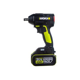  Гайковерт ударный WORX Professional WU279.1 аккумуляторный, бесщеточный, 20В, 360Нм, 4Ач х2, ЗУ 6А, сумка WU279.1 