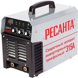  Сварочный аппарат Ресанта САИ-315-3ф инвертор ММА DC 9.5кВт 