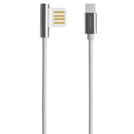  Кабель USB REMAX RC-054a Emperor USB - Type-C, 2.1А, 1 м, серебристый 