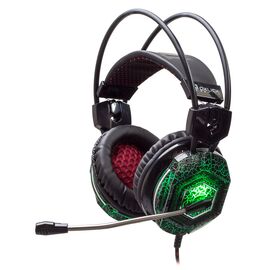  Наушники с микрофоном Oklick HS-L500G TOXIC черный (HS-L500G) 