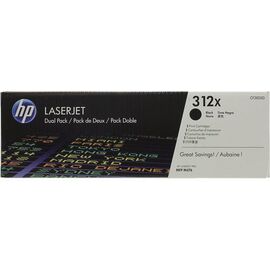  Картридж лазерный HP 312X CF380XD черный x2упак. (8800стр.) для HP CLJ Pro M476 