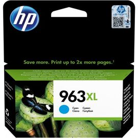  Картридж струйный HP 963 3JA27AE голубой (1600стр.) для HP OfficeJet Pro 901x/902x/HP 