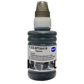  Чернила Cactus CS-EPT6641B T6641 черный 100мл для Epson L100/L110/L120/L132/L200/L210/L222/L300/L312/L350/L355/L362/L366/L456/L550/L555/L566/L1300 