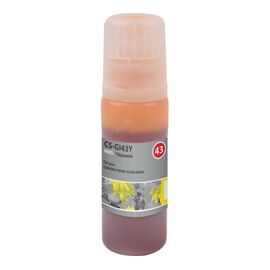  Чернила Cactus CS-GI43Y GI-43 желтый 60мл для Canon Pixma G640/G540 