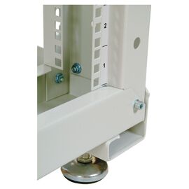  Стойка двухрамная ЦМО СТК-24.2 24U 620ммX800мм направл.закл.гайки 250кг серый 