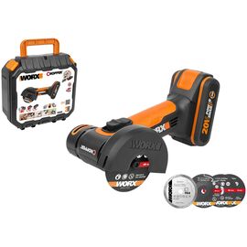  УШМ WORX WX801 1*2,0Ач, кейс 