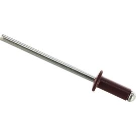  Заклепки MATRIX 40678 3,2 х 8 мм RAL 3005 (красное вино), 50 шт. 