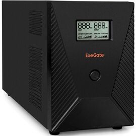  ИБП ExeGate EP287659RUS SpecialPro Smart LLB-3000.LCD.AVR.C13.RJ.USB (3000VA/1800W, LCD, AVR, 6*IEC-C13, RJ45/11, USB, Black) 