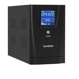  ИБП ExeGate EX292632RUS SpecialPro Smart LLB-2000.LCD.AVR.2SH.RJ.USB 