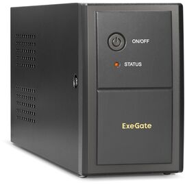  ИБП ExeGate EP285475RUS Power Back BNB-850.LED.AVR.EURO.RJ (850VA/480W, LED, AVR,2 евророзетки, RJ45/11, Black) 