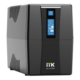  ИБП ITK Electra EET-0800VA-1-001 480Вт 800ВА черный 