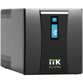  Источник бесперебойного питания ITK Electra EET-1200VA-1-002 720Вт 1200ВА черный 