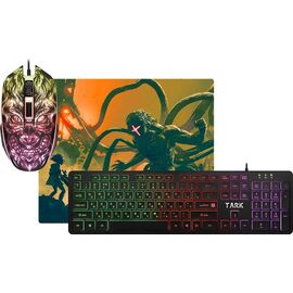  Набор игровой DEFENDER Tark C-779 RU,Light,мышь+клавиатура+ковер (52779) 