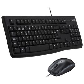  Клавиатура+мышь Logitech MK120 (920-002562) клав:черный мышь:черный/серый USB 