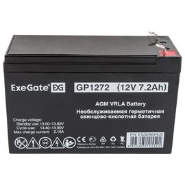  АКБ ExeGate GP1272 (282964) 12V 7.2Ah 1227W 