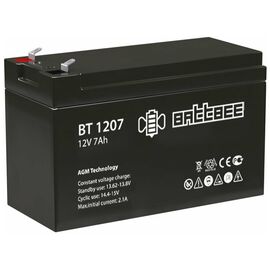  Аккумуляторная батарея BattBee BT 1207 (807280) 12/7 В/Ач 