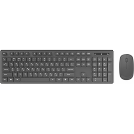  Клавиатура + мышь OKLICK S255W (1909361) клав черный мышь черный USB беспроводная Multimedia 