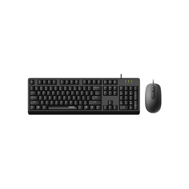  Клавиатура + мышь Rapoo X130PRO клав черный мышь черный 