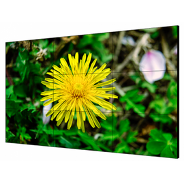  Тонкошовная ЖК панель Hikvision DS-D2055LE-G 55", 1080P, 500кд/м2, шов 1.8мм, входы VGA/DVI/DP/HDMI, DP/HDMI, поддержка 4K 