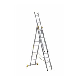  Лестница Alumet P3 9310 алюминиевая трехсекционная 