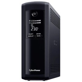  ИБП CyberPower Line-Interactive (VP1600ELCD) 1600VA/960W USB/RS-232/RJ11/45 (4 + 1 EURO) 