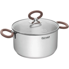  Кастрюля Rondell Etery RDS-1600, 5.1л стальной 