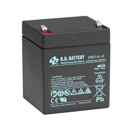  Аккумулятор 12В 5,0Ач BB Baterry BP 5-12, 1,8 kg, 90x70x106 mm 