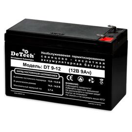  Аккумуляторная батарея DeTech DT 9-12(12В 9Ач) 