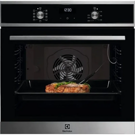  Духовой шкаф ELECTROLUX EOF5F70X конвекцией, объем 72л, 8 режимов, очистка каталитическая задняя стенка 