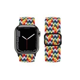  Ремешок HOCO WA05 Jane Eyre для умных часов APPLE Watch 38/40/41/42mm нейлон разноцветный, W рисунок 