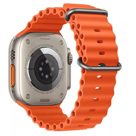  Ремешок HOCO WA12 Original для умных часов APPLE Watch 38/40/41/42mm силикон оранжевый 