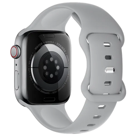  Ремешок HOCO WA15 Flexible для умных часов APPLE Watch 44/45/46/49mm силикон серый 