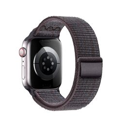 Ремешок HOCO WA25 Original для умных часов APPLE Watch 42/44/45/49mm нейлон синий, тёмный, разноцветный узор 