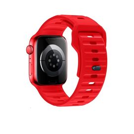  Ремешок HOCO WA27 Flexible для умных часов APPLE Watch 38/40/41mm силикон красный 