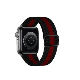  Ремешок HOCO WA04 Fashion для умных часов APPLE Watch 38/40/41/42mm нейлон чёрный, красный 