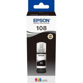  Чернила Epson 108 C13T09C14A черный 70мл для Epson L8050/L18050 