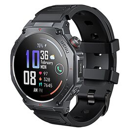  Смарт-часы Hoco Y37 AMOLED GPS (call version) (black) (243903) 