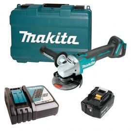  Углошлифовальная машина Makita DGA504RT 8500об/мин рез.шпин.M14 d=125мм жестк.кейс 