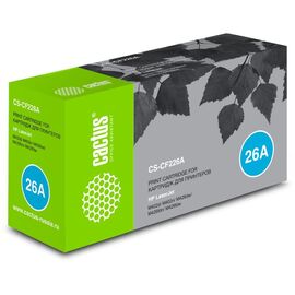  Тонер Картридж Cactus CS-CF226A черный для HP LJ M402d/M402n/M426dw/M426fdn/M426fdw (3100стр.) 