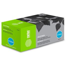  Тонер Картридж Cactus CS-CF360A черный для HP CLJ M552dn/M553dn/M553N/M553x (6000стр.) 