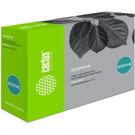  Тонер Картридж Cactus CS-SP201HE черный (2600стр.) для Ricoh SP 201/203/211/213 