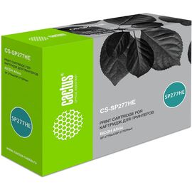  Тонер Картридж Cactus CS-SP277HE черный (2600стр.) для Ricoh Aficio SP 277NwX/SP 277SFNwX 