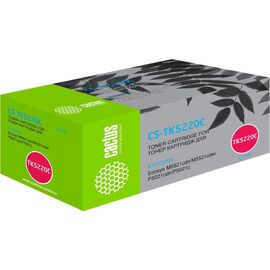  Тонер Картридж Cactus CS-TK5220C голубой (1200стр.) для Kyocera Ecosys M5521cdn/M5521cdw/P5021cdn/P5021cdw 