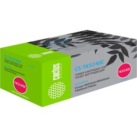  Картридж лазерный Cactus CS-TK5240C голубой (3000стр.) для Kyocera Ecosys M5526cdn/M5526cdw/P5026cdn/P5026cdw 