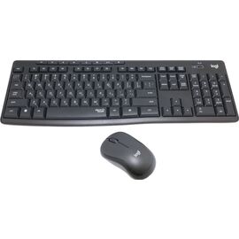  Клавиатура + мышь Logitech MK295 клав черный мышь черный USB беспроводная Multimedia (920-009813) 