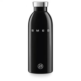  Термобутылка SMEG WBF01BL стиль 50-х гг, объем 500мл, поддержание тепла до 12 часов, черный 