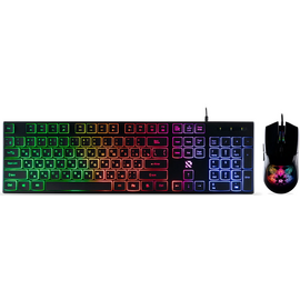  Комплект клавиатура и мышь SMARTBUY SBC-251750G-K Rush B18 черный 